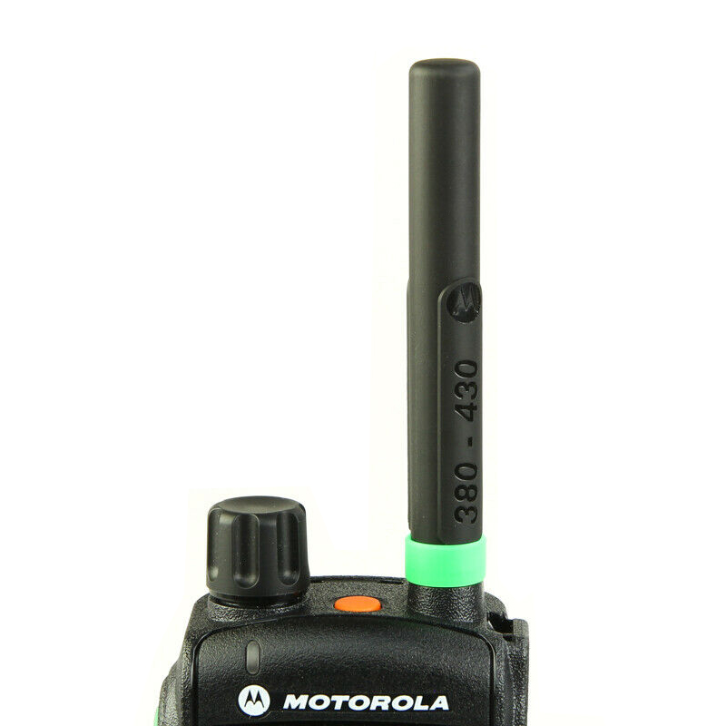 5 Stück Motorola ID Antennen Ringe MTP- MTH-Serie - hellgrün