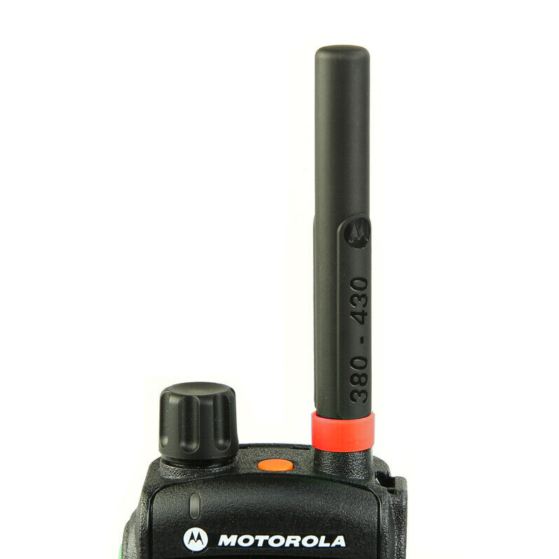 5 Stück Motorola ID Antennen Ringe MTP- MTH-Serie - rot